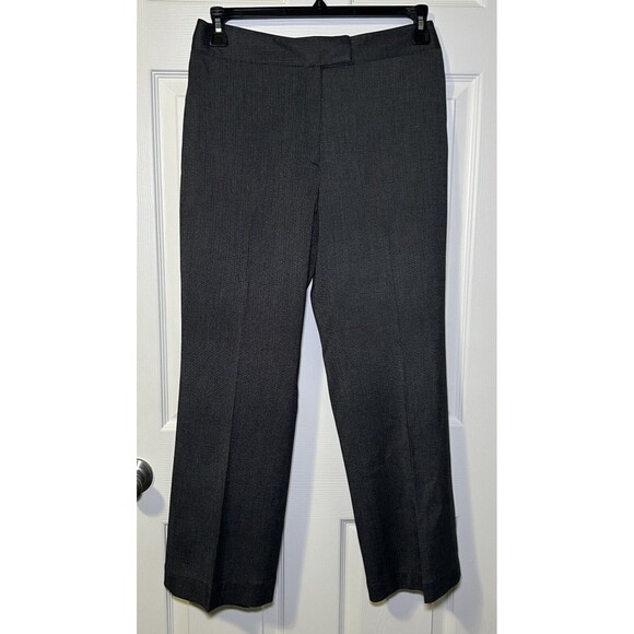 Anne Klein Suits Women’s Bootcut Dress Pants Dark Gray Size 6 (32 X 27) - Picture 1 of 7